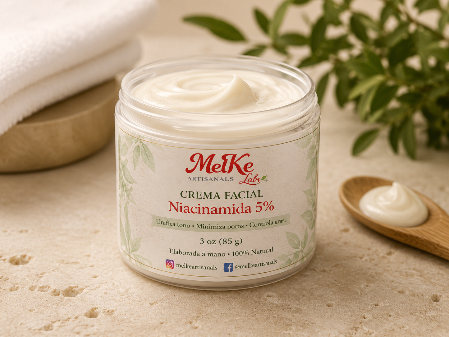 Crema Facial Niacinamida 5%