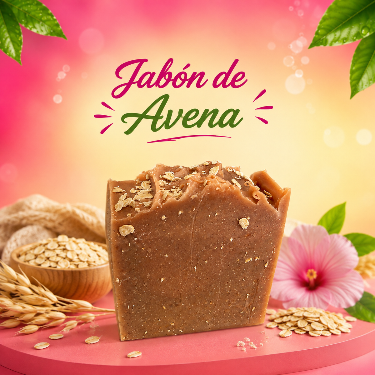 Jabón de Avena y Miel