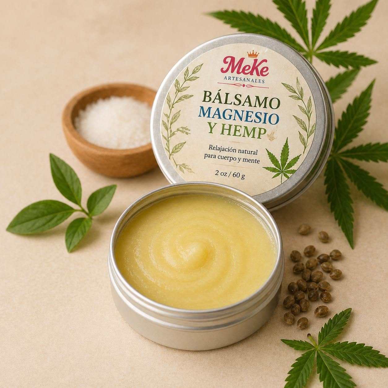 Bálsamo Magnesio y Hemp